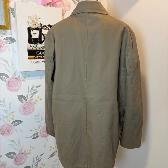 Structure Vintage Men's Beige Trench Coat - Picture 5 of 8